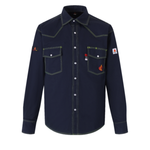Budget FRC™ Pro-Vent Navy FR Shirt