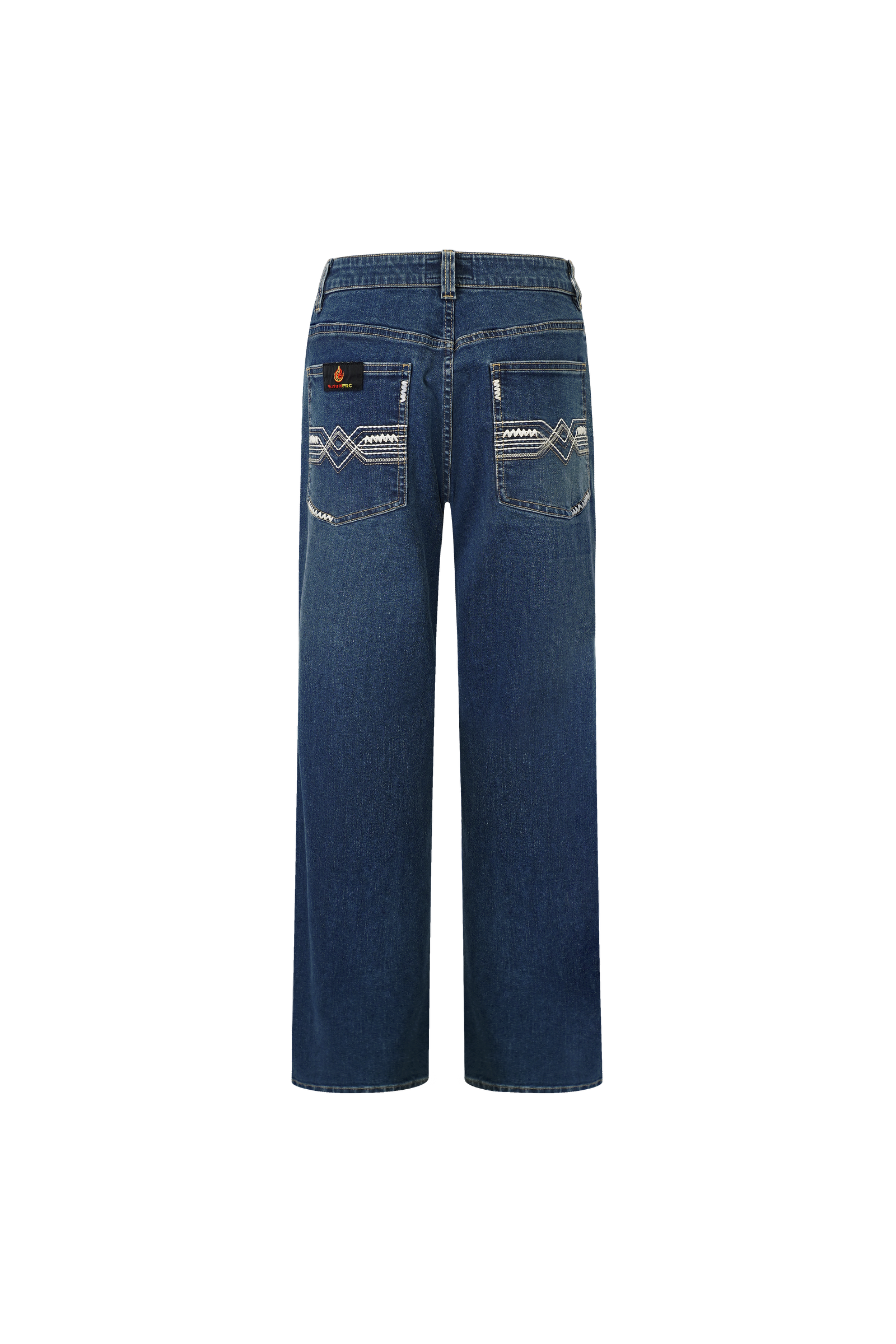 Budget FRC Men's Stretch Embroidery FR Jeans – Relaxed Fit | CAT 2 | NFPA 2112 - Image 3