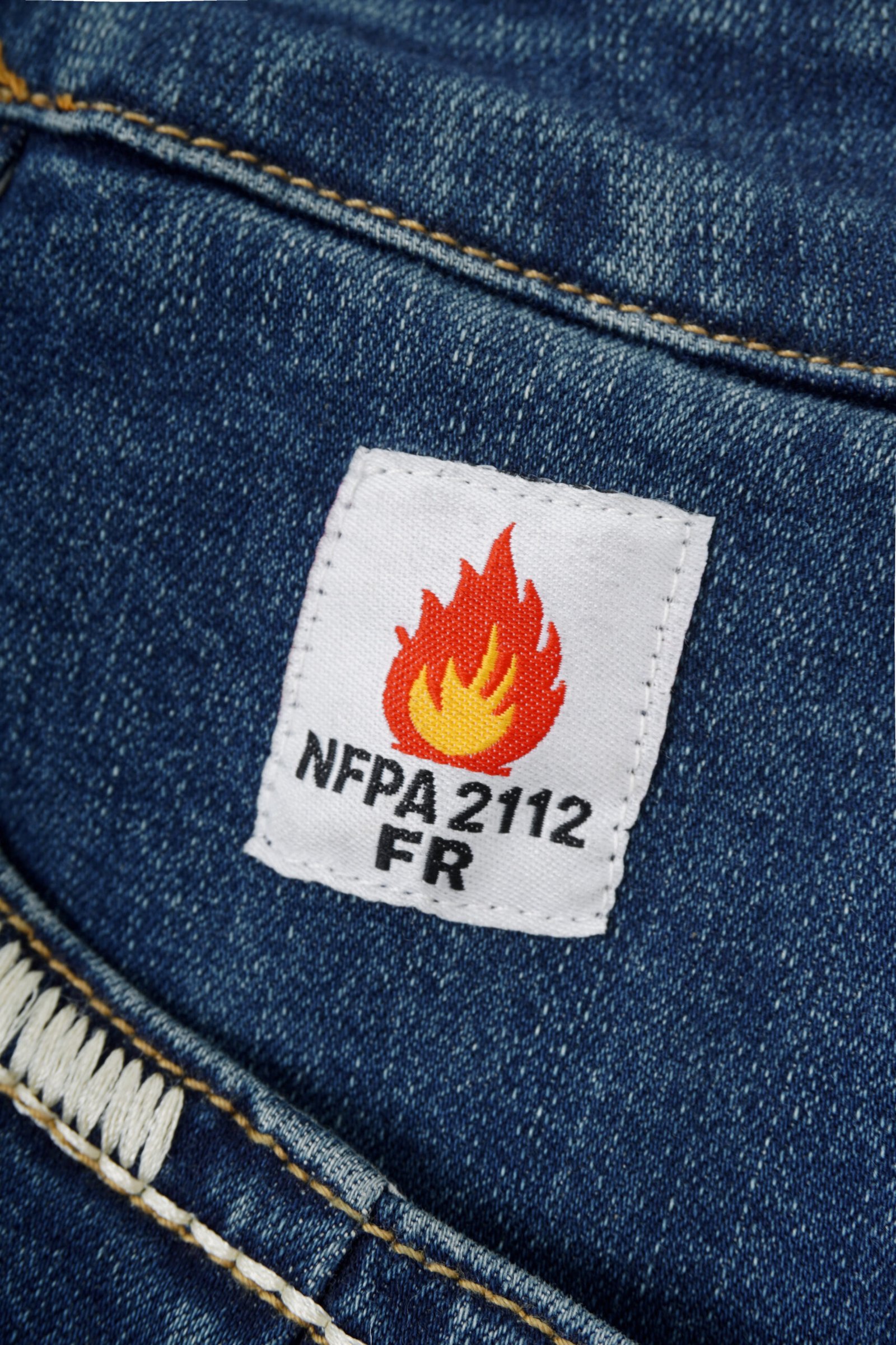 Budget FRC Men's Stretch Embroidery FR Jeans – Relaxed Fit | CAT 2 | NFPA 2112 - Image 6