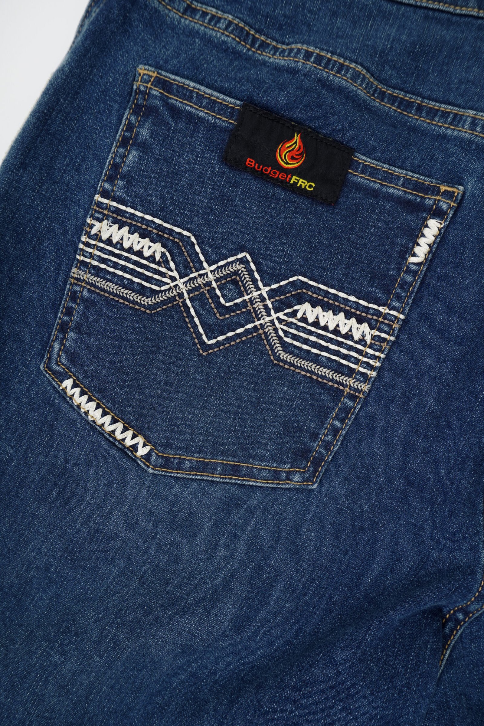 Budget FRC Men's Stretch Embroidery FR Jeans – Relaxed Fit | CAT 2 | NFPA 2112 - Image 10